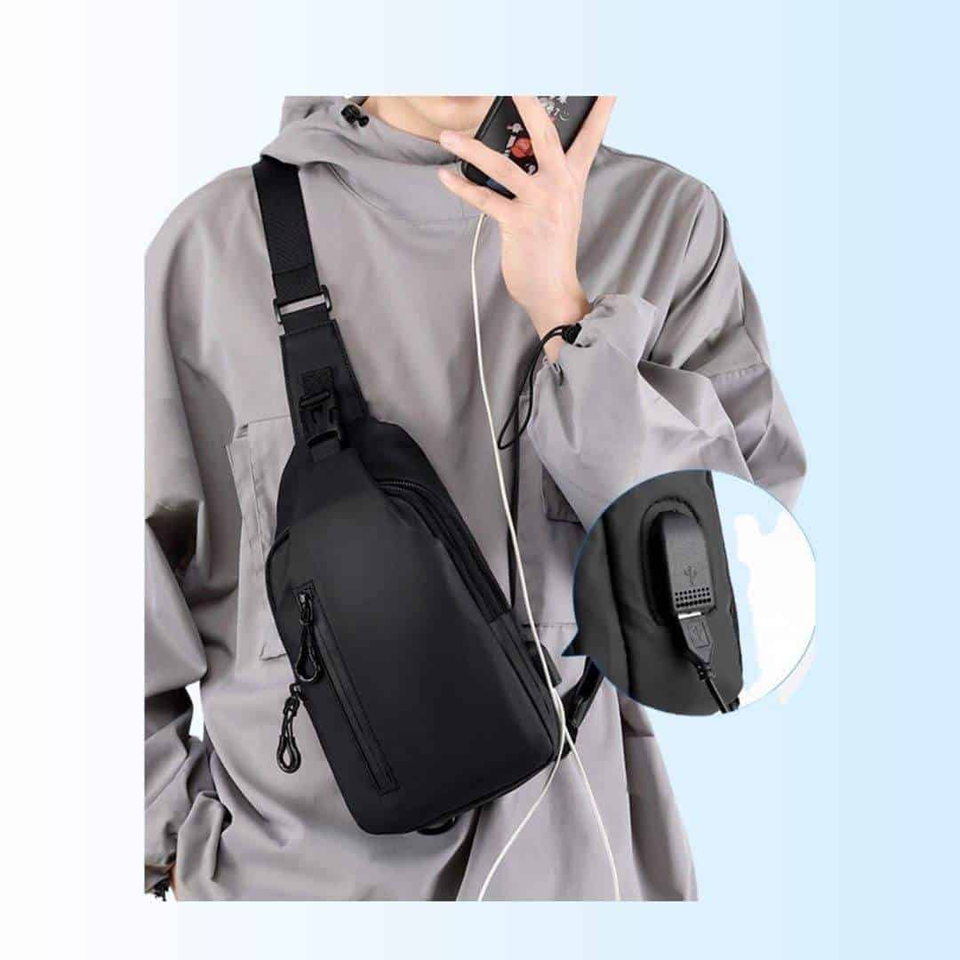Bandolera cruzada para hombre o mujer - Imagen 10