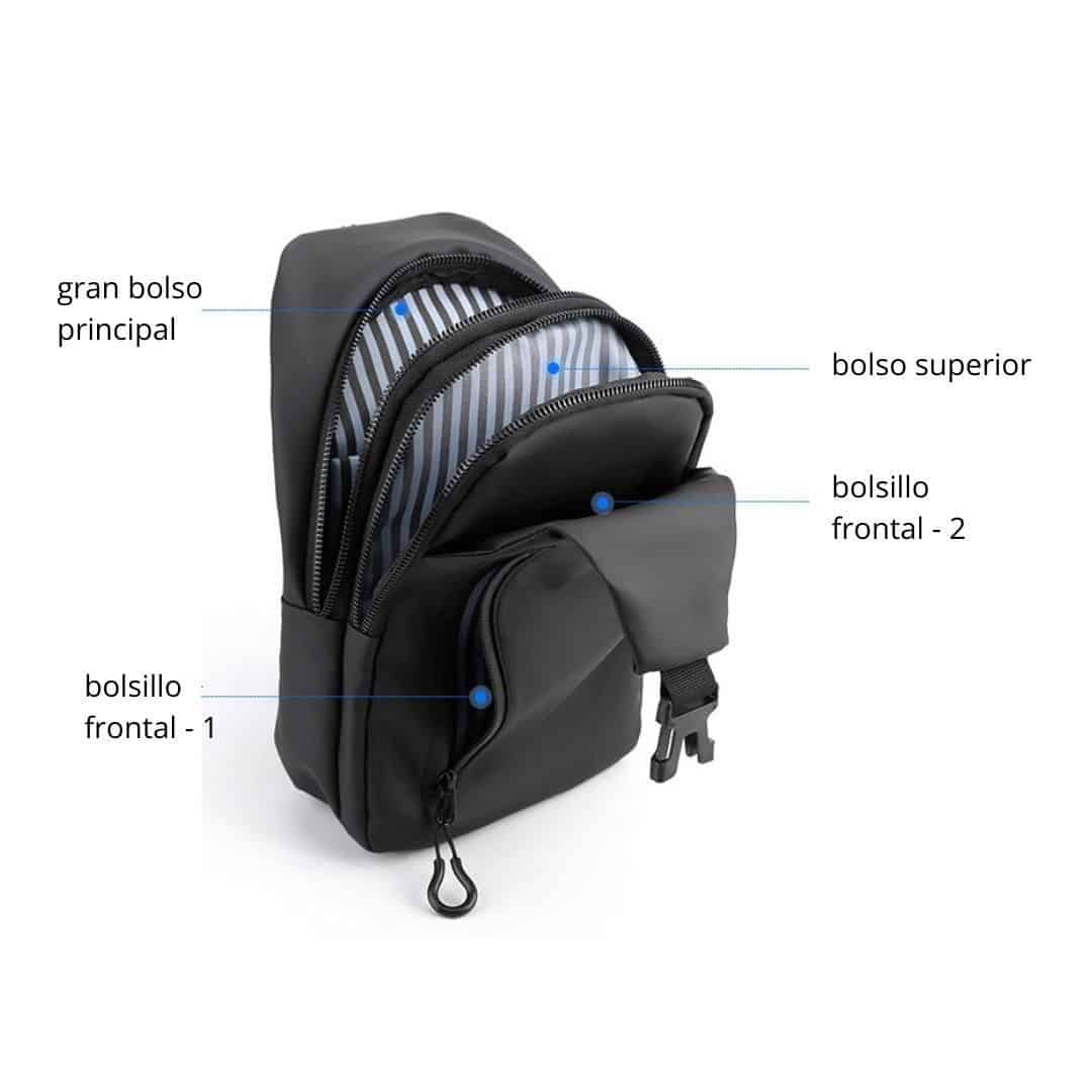 Bandolera cruzada para hombre o mujer - Imagen 12