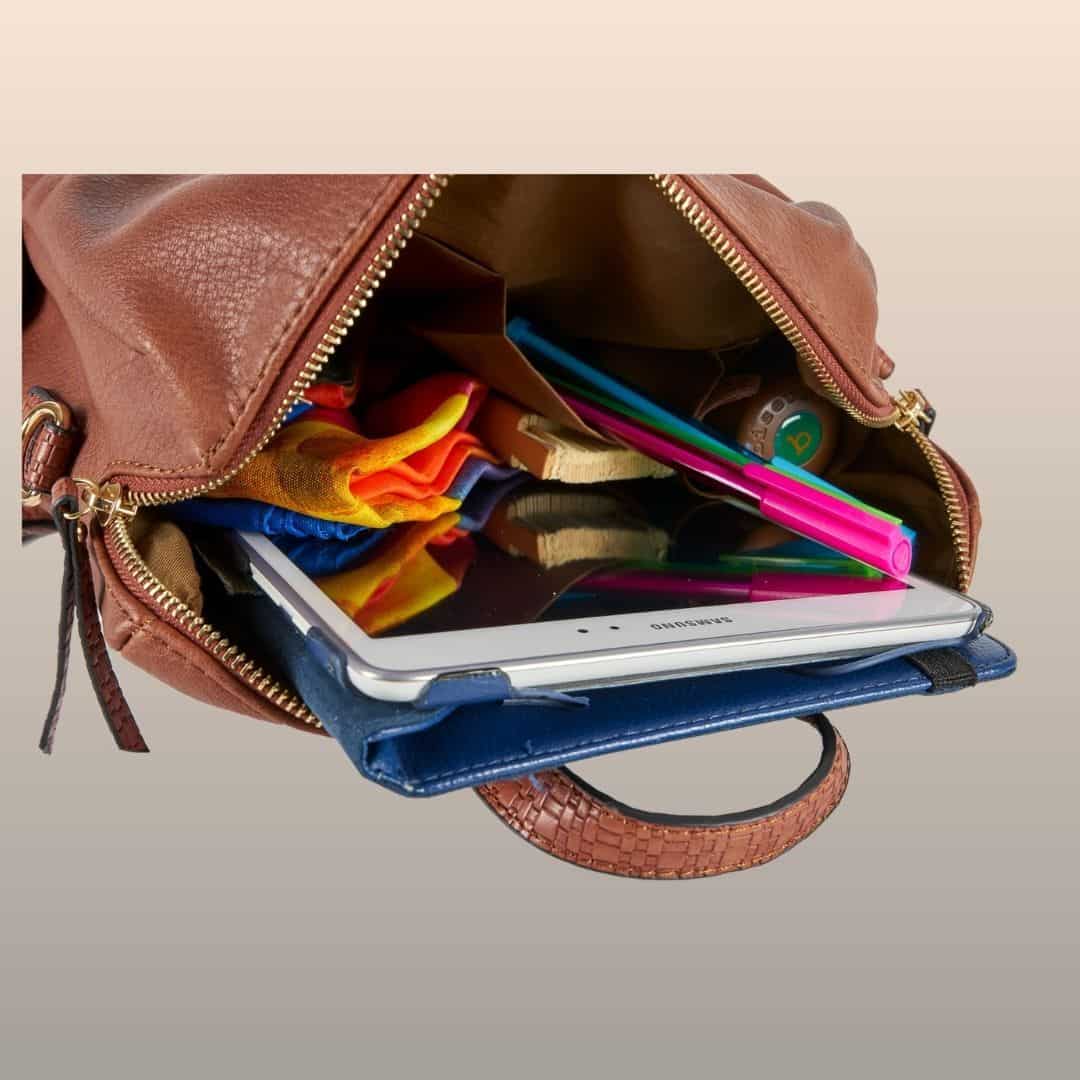 Mochila de cuero PU. Bolso mochila para mujer - Imagen 5