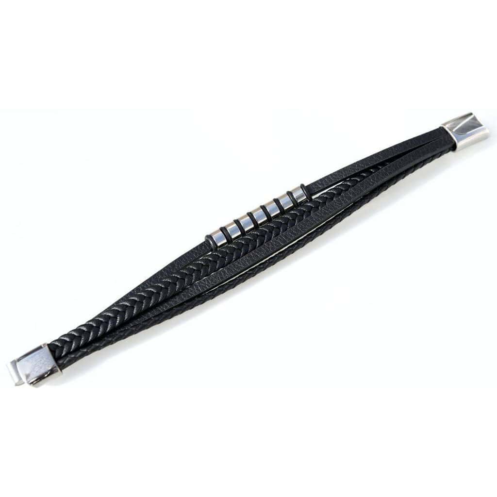 Pulsera de cuero para hombre