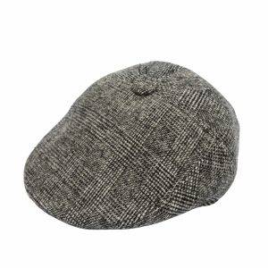 Boina hombre invierno gris