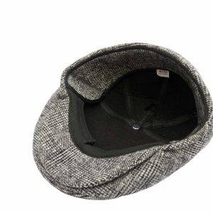 Boina hombre invierno con botón