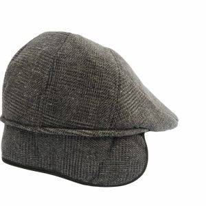Boina hombre invierno negra