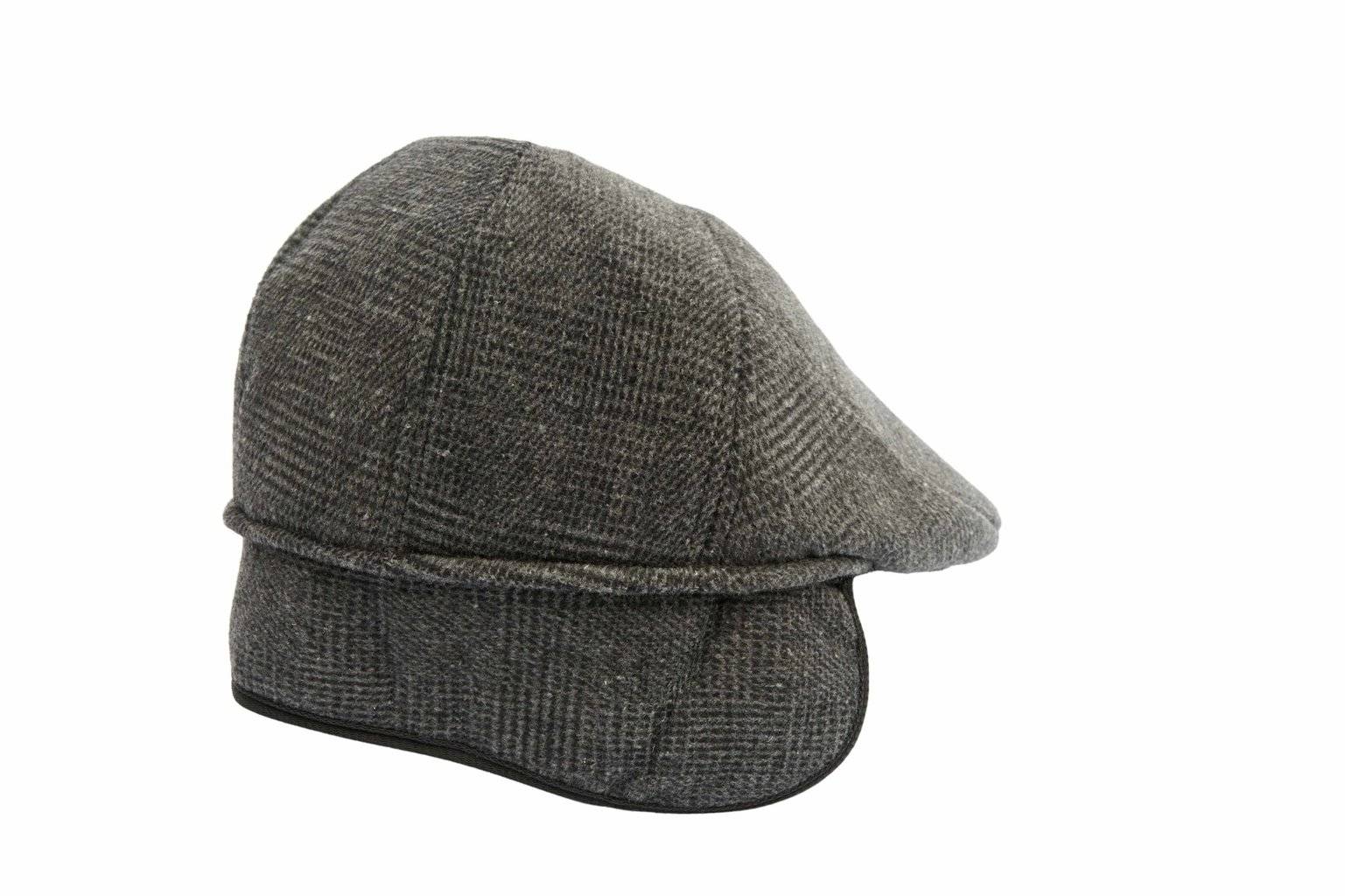 Boina hombre invierno negra